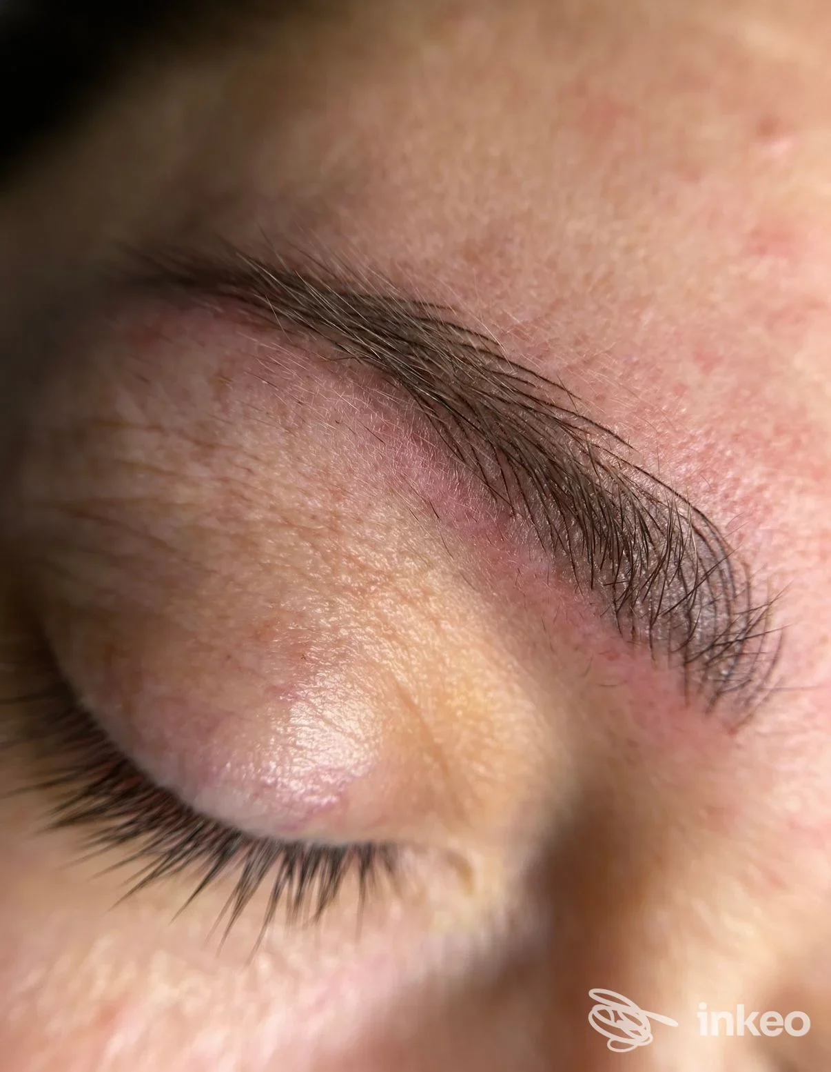 Sopracciglia microblading risultato sul viso, Miriana Savino Make-up & Beauty Service, Venosa.