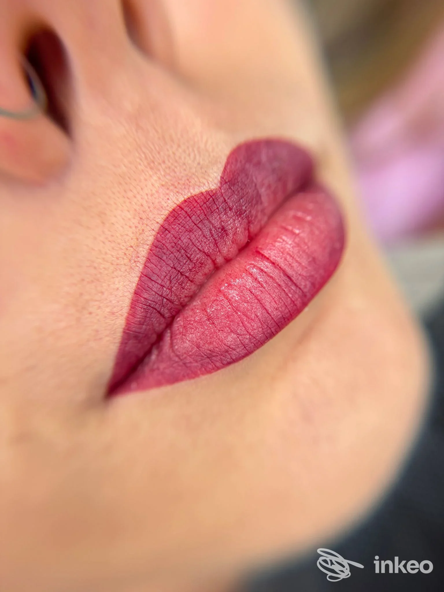 Dermopigmentazione labbra realizzata da Maria Rita Capobianco Permanent Make Up & Microblading, Sora.
